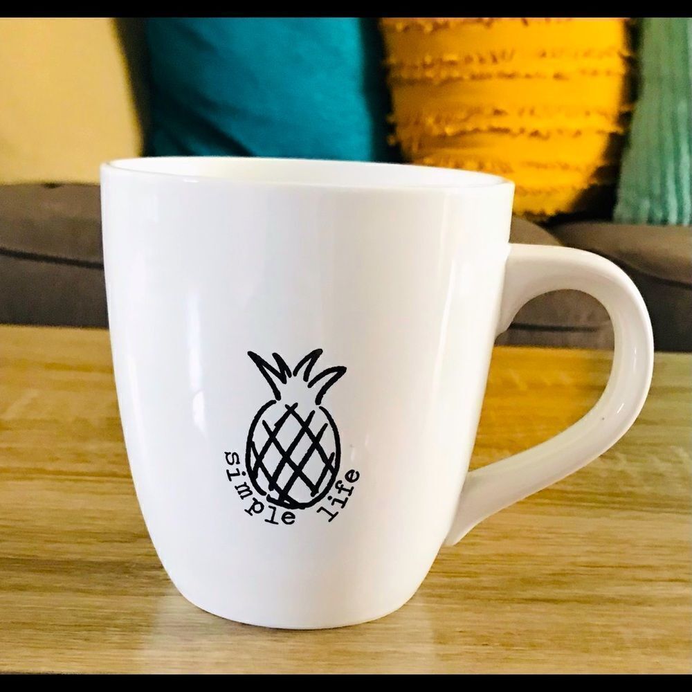 “Simple Life” Extra Large Stoneware Mug